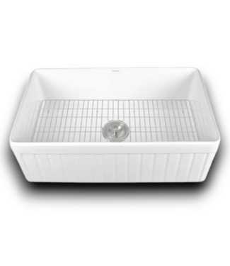 Bud's Warehouse 54850 33 X 18 Farmhouse Apron Front Kitchen Sink