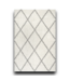 Bud's Warehouse 54855 Shanna Polypropylene White Rectangle Indoor Geometric Area Rug 9 X 12