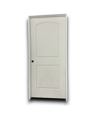 Bud's Warehouse 54856 36 X 80 Prehung 2 Panel Top Arch Interior Door