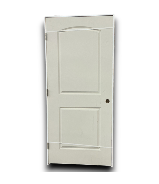 54856 36 X 80 Prehung 2 Panel Top Arch Interior Door