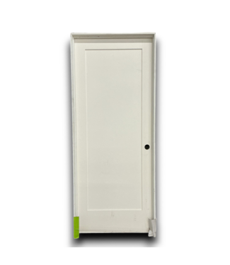 Bud's Warehouse 54859 32 X 80 Prehung Single Panel Interior Door