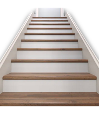 Bud's Warehouse 54860 Staircraft Homan Vinyl Bullnose Stair Tread 2 Pack - 8 Boxes