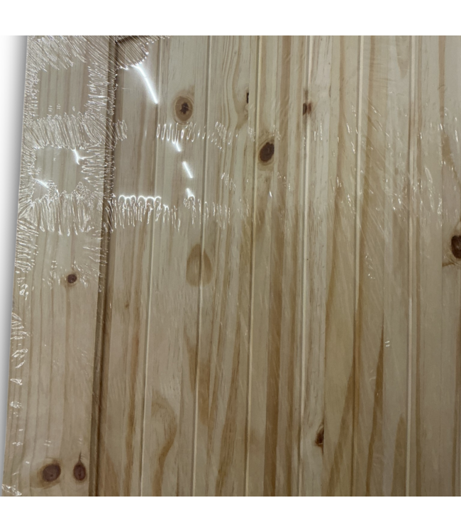 54865 36 X 80 Pine 2 Panel Arch Top Interior Door