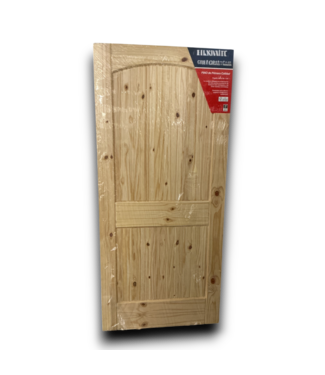 Bud's Warehouse 54865 36 X 80 Pine 2 Panel Arch Top Interior Door
