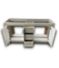 Bud's Warehouse 54874 Light Gray 60" Bathroom Vanity Base