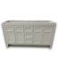Bud's Warehouse 54874 Light Gray 60" Bathroom Vanity Base