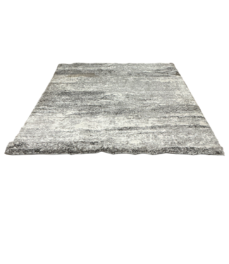 Bud's Warehouse 54883 Gray & White Shag Area Rug 7' X 9'