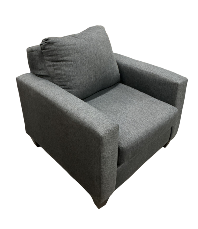 Bud's Warehouse 54887 Graphite Gray Chairs Set Of 2