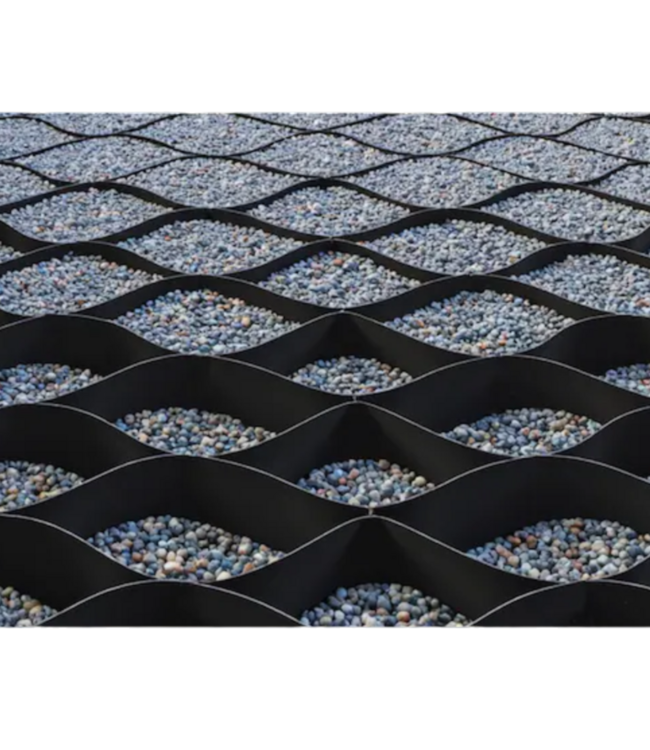 Bud's Warehouse 54888 Square Black Plastic Paver Pallet