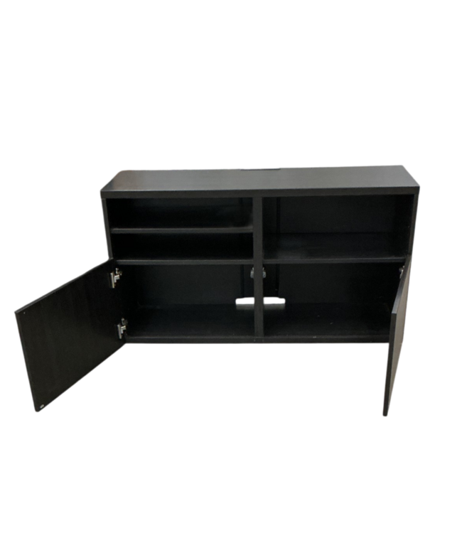 Bud's Warehouse 54889 Ebony Drawer Chest & Tv Stand Set Of 2 Pcs.