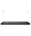 54890 Black Steel Rectangular Shelf Kit 48"l