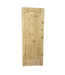 Bud's Warehouse 54897 Knotty Pine Hollow Interior Door 29.625" X 80"