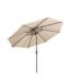 Bud's Warehouse 54899 Aluminum Beige Crank Market Patio Umbrella 9'