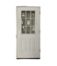Bud's Warehouse 54878 Steel 9 Lite Prehung Exterior Door Left Hand 36 X 80
