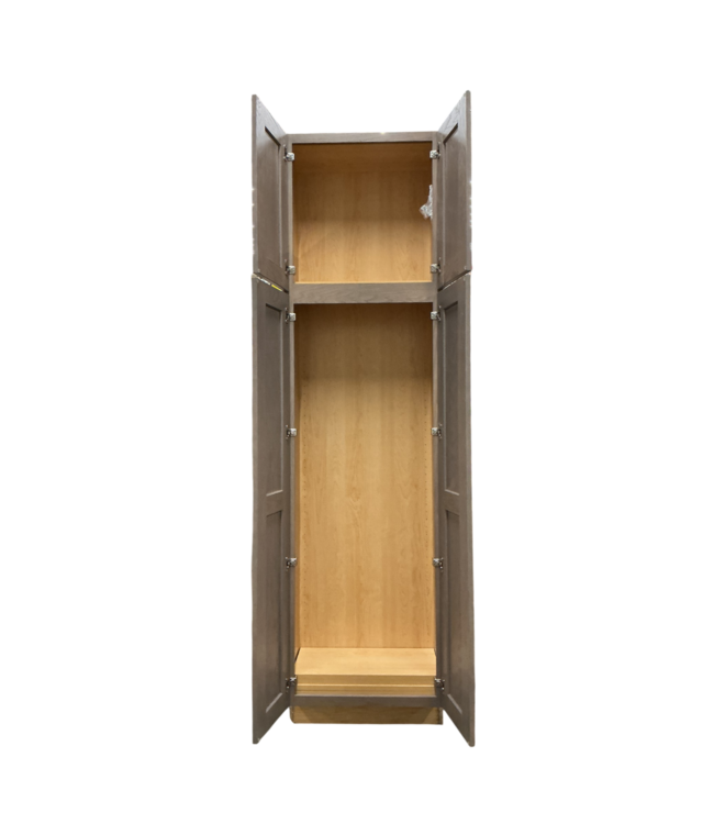Bud's Warehouse 54881 Warm Driftwood Pantry Cabinet 23.75"w