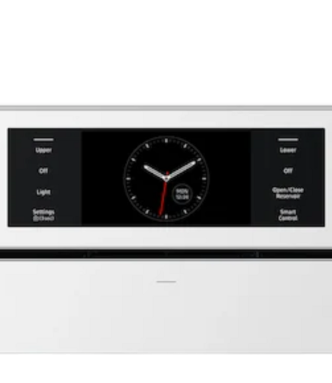 Bud's Warehouse 54877 Bespoke 30" Double Electric Wall Oven With Air Fry White Glass