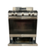 Bud's Warehouse 54894 Black & Stainless Steel Gas Range 30"