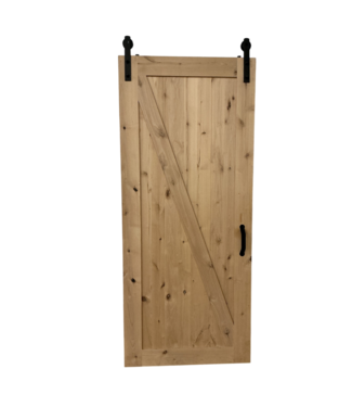 Bud's Warehouse 54895 Knotty Alder Unfinished Barn Door 30" X 84"
