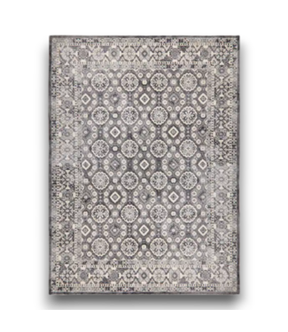 Bud's Warehouse 54910 8 X 10 Gray Rectangular Geometric Area Rug