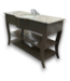 54911 Granite Top Bathroom Vanity 58"w