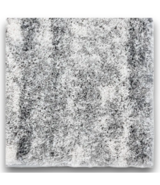 Bud's Warehouse 54912 8 X 10 Grey Polyester Puffy Area Rug