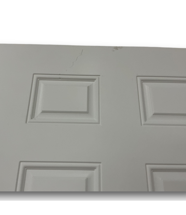 Bud's Warehouse 54926 36 X 80 White Exterior 6 Panel Door Slab