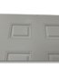 Bud's Warehouse 54926 36 X 80 White Exterior 6 Panel Door Slab
