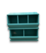 Bud's Warehouse 54915 Teal Shelving Unit