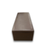 Bud's Warehouse 54925 Brown Faux Leather Storage Ottoman Bench