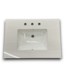 Bud's Warehouse 54936 White Sink With Ceramic Stone Top 31"