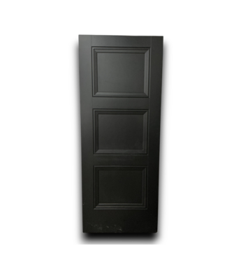 Bud's Warehouse 54938 32 X 80 Midnight Black 3 Panel Interior Door