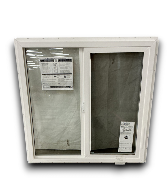 Bud's Warehouse 54939 35 X 35 White Vinyl Sliding Window