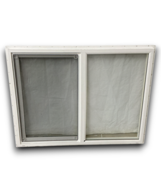 Bud's Warehouse 54942 48 X 36 White Vinyl Sliding Window W/ Screen
