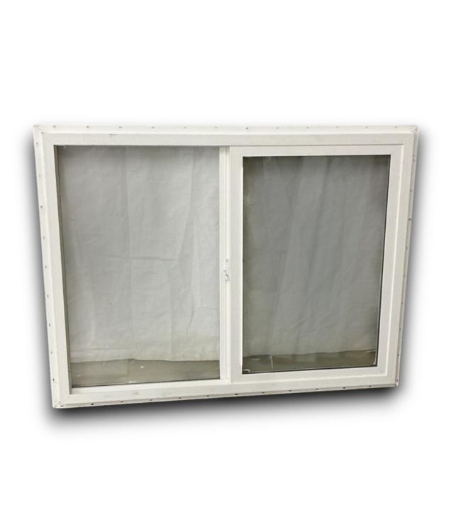 Bud's Warehouse 54942 48 X 36 White Vinyl Sliding Window W/ Screen