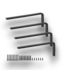 Bud's Warehouse 54948 Heavy Duty Floating Shelf Brackets 8-pcs