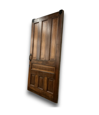 Bud's Warehouse 54956 94 X 48 Solid Wood 6 Panel Barn Door
