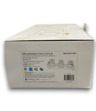 Bud's Warehouse 54974 Triple Recessed Led Downlight — 5-cct