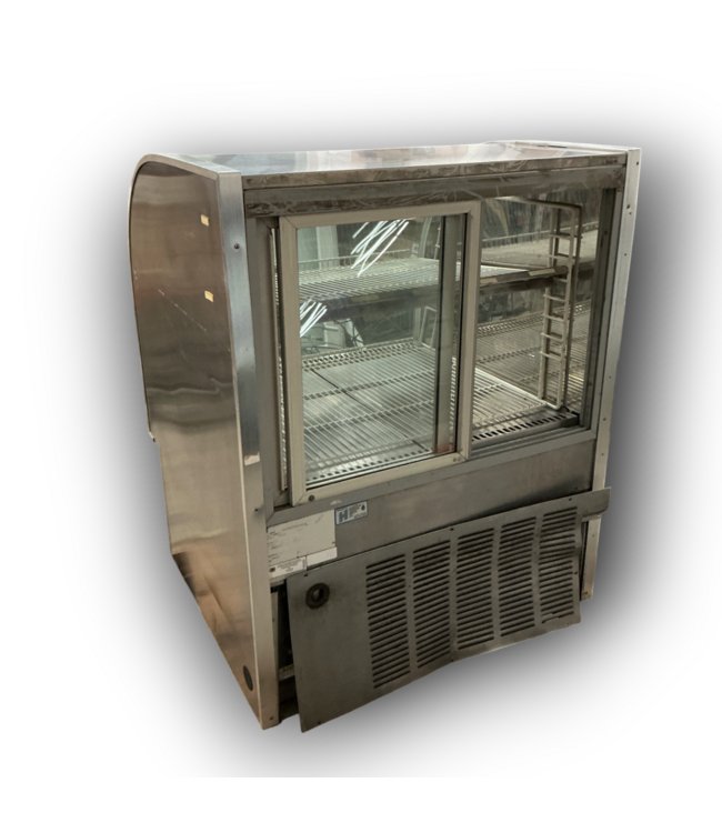 54994 Curved Glass Refrigerator Display Case
