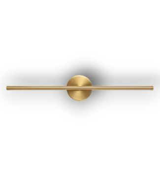 Bud's Warehouse 54996 Aiden 23.6"w 1-light Brushed Gold Integrated Led Wall Scone