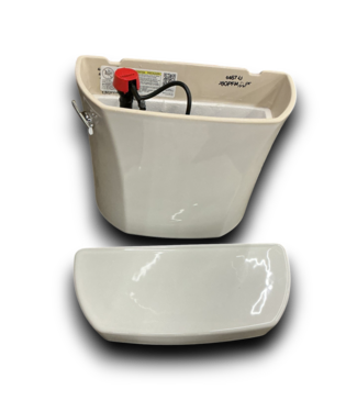 Bud's Warehouse 55018 Wellworth White High Efficiency Toilet Tank