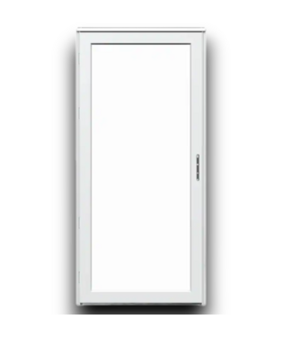 Bud's Warehouse 55023 36x80 White Aluminum Full View Storm Door