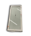 Bud's Warehouse 55023 36x80 White Aluminum Full View Storm Door