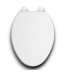 55028 Brevia Plastic Elongated Soft Close Toilet Seat
