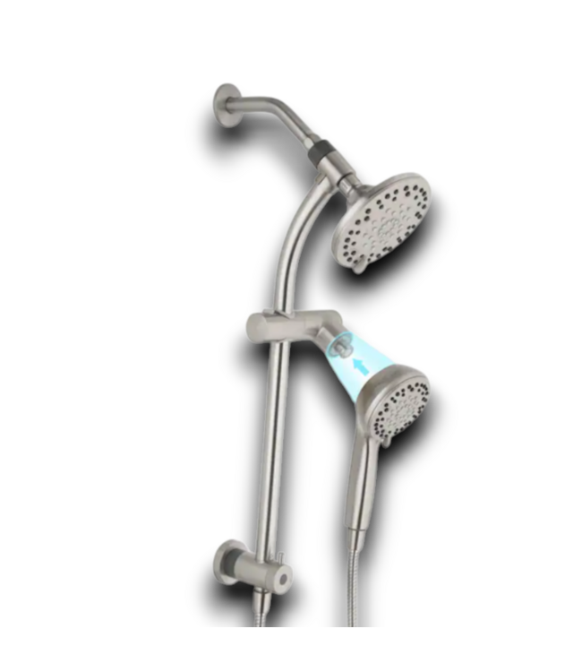 Bud's Warehouse 55033 Galway Brushed Nickel Universal Bathtub/shower Slide Bar