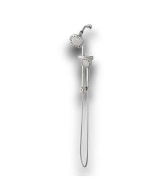 Bud's Warehouse 55033 Galway Brushed Nickel Universal Bathtub/shower Slide Bar