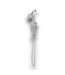 Bud's Warehouse 55033 Galway Brushed Nickel Universal Bathtub/shower Slide Bar