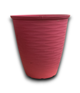 Bud's Warehouse 55036 Large Tapered Round Planter Pot In Hot Pink