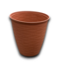 Bud's Warehouse 55037 Large Wave-textured Plastic Planter Pot