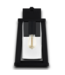 Bud's Warehouse 55041 Matte Black 1-light Outdoor Wall Lantern