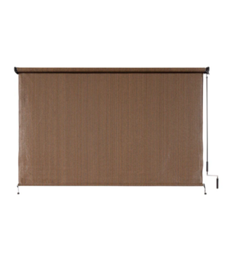 Bud's Warehouse 55042 Cassette Custom Dark Brown Outdoor Roller Shade 78"w